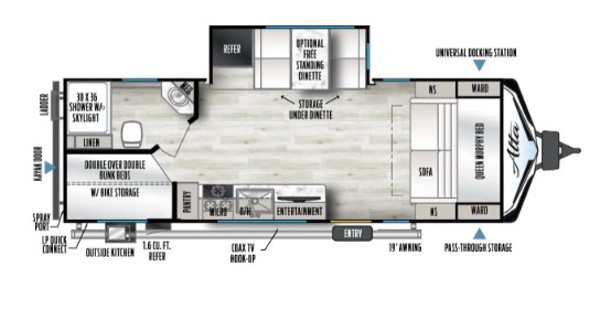 2024 EAST TO WEST RV ALTA 2210MBH